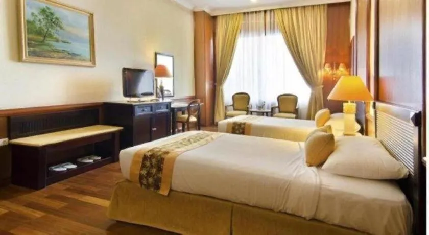 Bed in Gran Senyiur Hotel