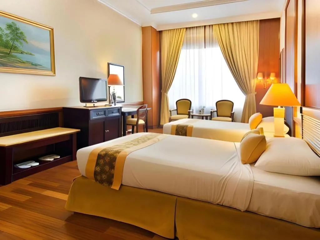 Bed in Gran Senyiur Hotel