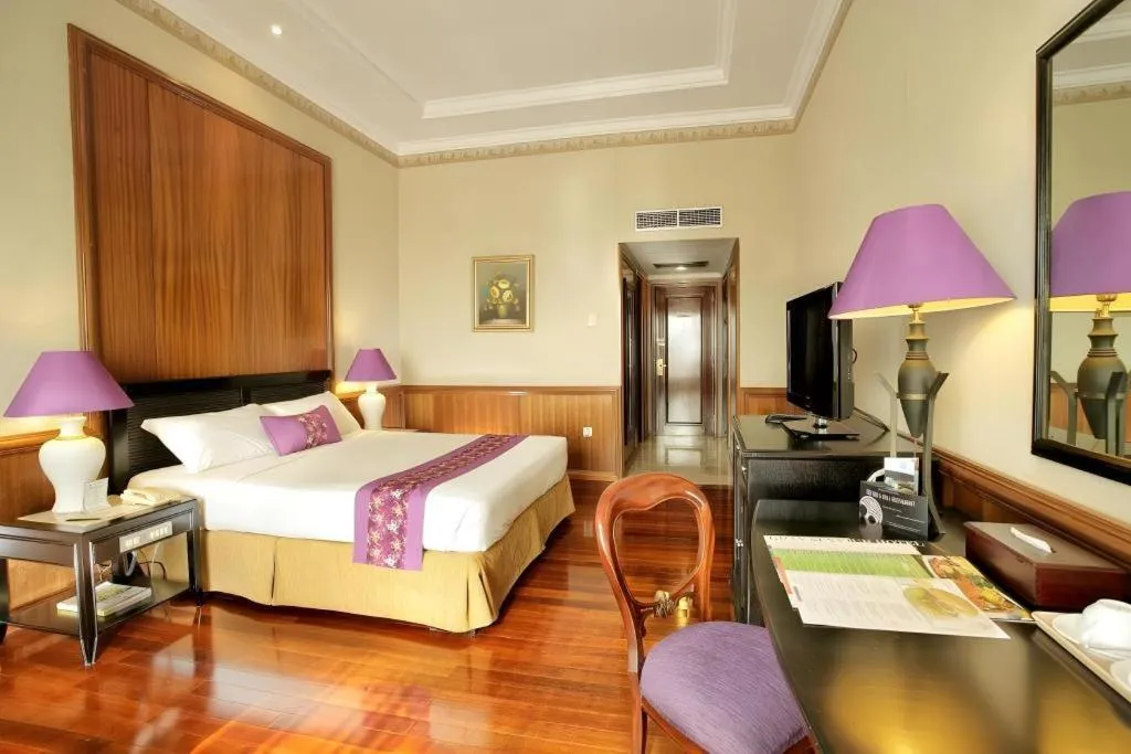 Bed in Gran Senyiur Hotel