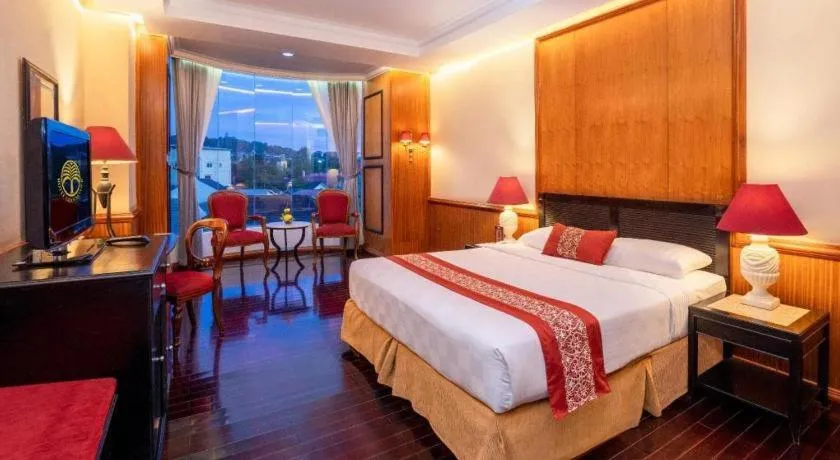 Bed in Gran Senyiur Hotel