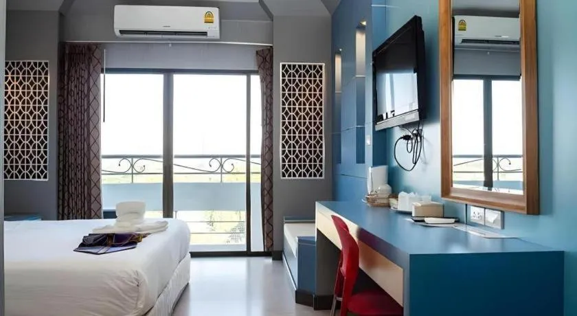 Bed in Phitsanulok Orchid Hotel