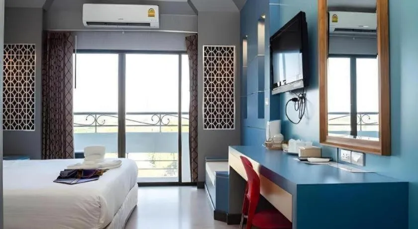 Bed in Phitsanulok Orchid Hotel