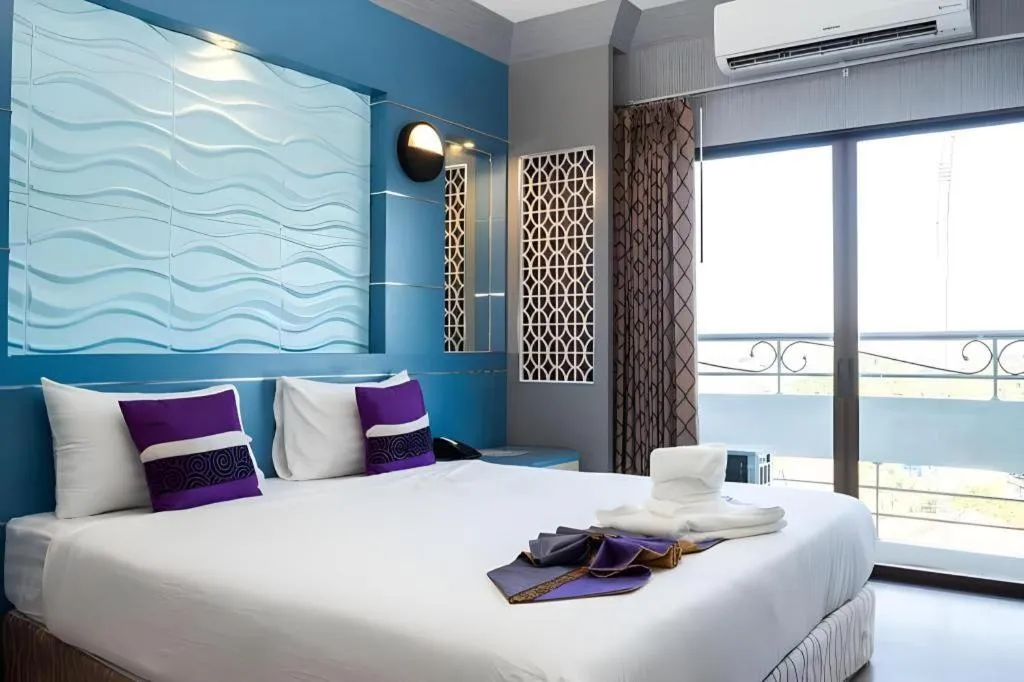 Bed in Phitsanulok Orchid Hotel