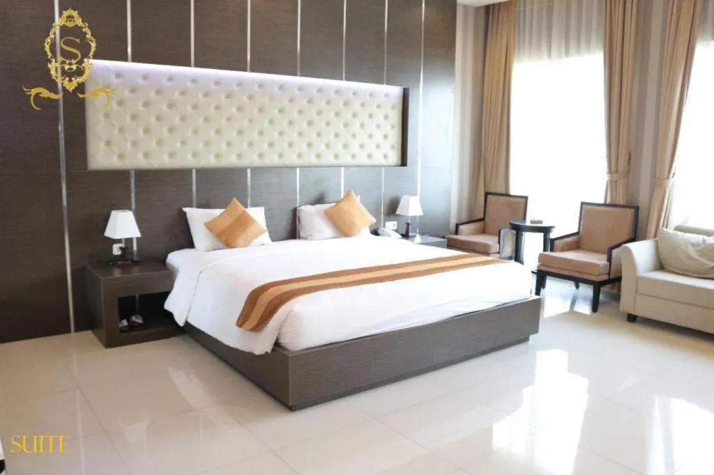 Bed in Sapadia Hotel Cirebon