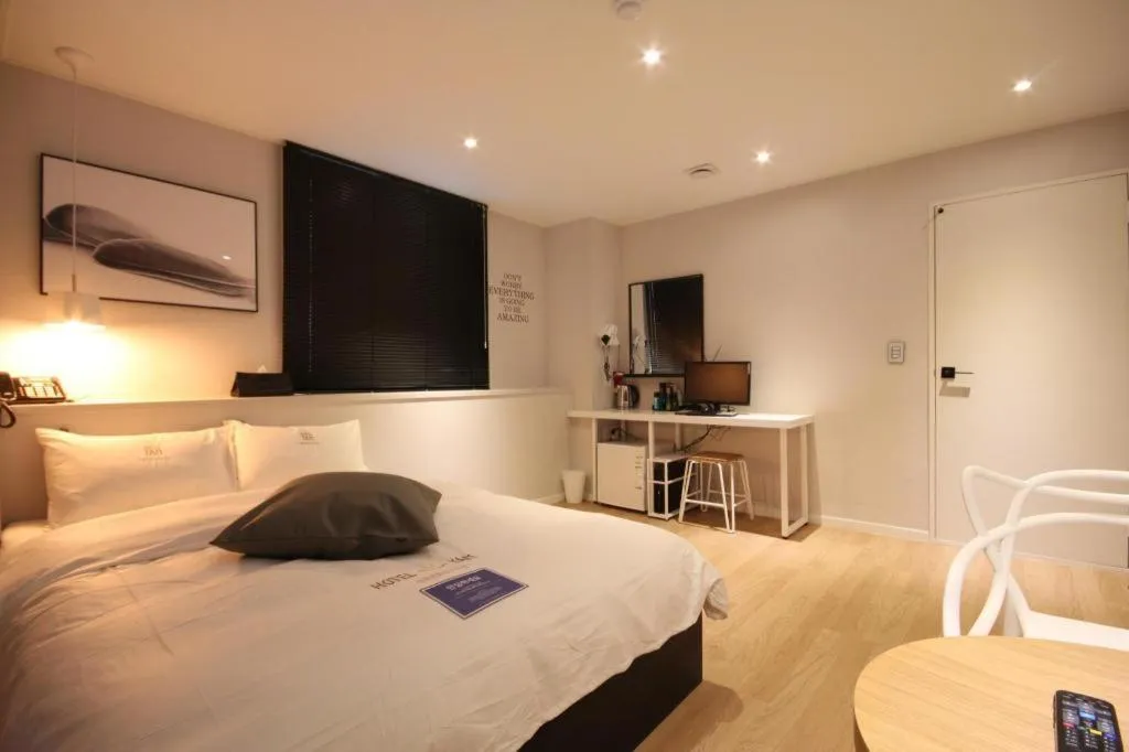 Bed in Hotel Yam ANDONG