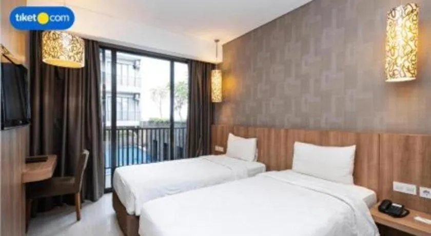 Bed in D'Anaya Hotel Bogor