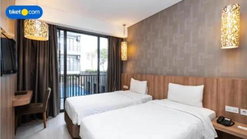 Bed in D'Anaya Hotel Bogor