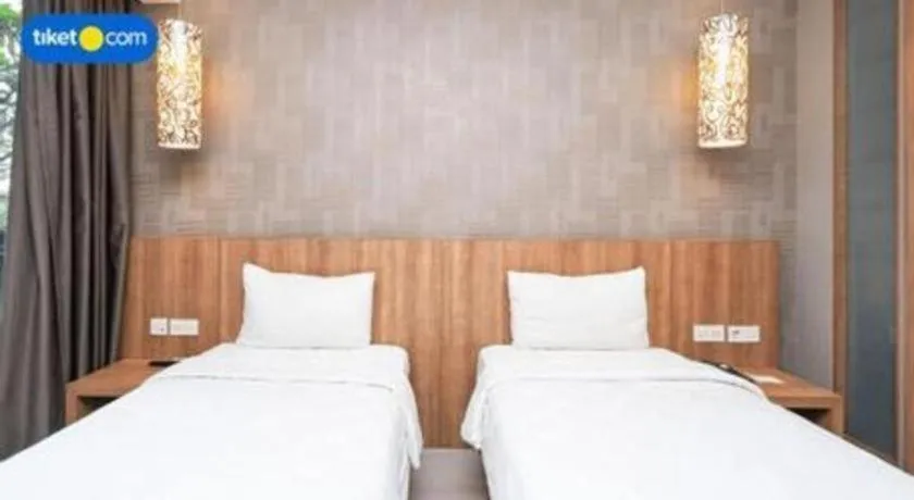 Bed in D'Anaya Hotel Bogor