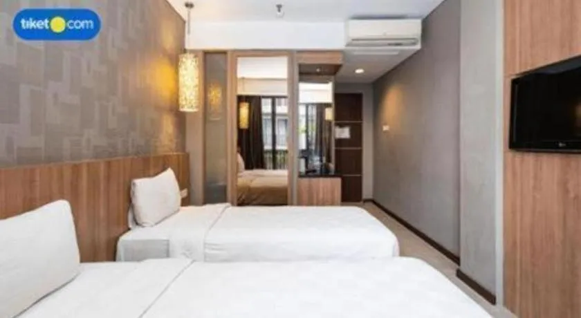 Bed in D'Anaya Hotel Bogor