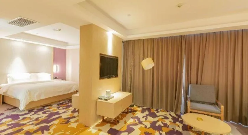 Bed in Lavande Hotel·Wuxue Kanjiang Avenue
