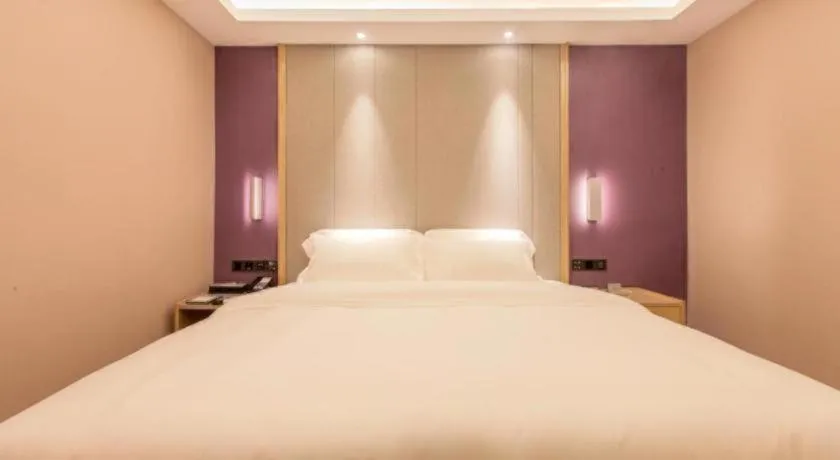 Bed in Lavande Hotel·Wuxue Kanjiang Avenue