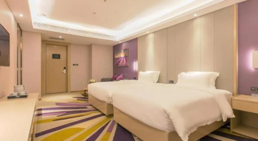 Bed in Lavande Hotel·Wuxue Kanjiang Avenue