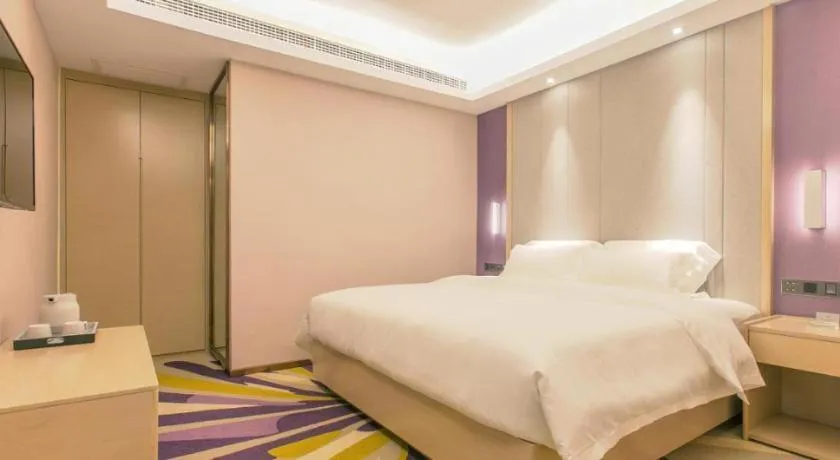 Bed in Lavande Hotel·Wuxue Kanjiang Avenue