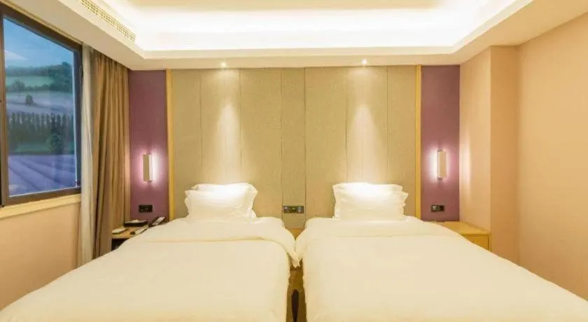 Bed in Lavande Hotel·Wuxue Kanjiang Avenue
