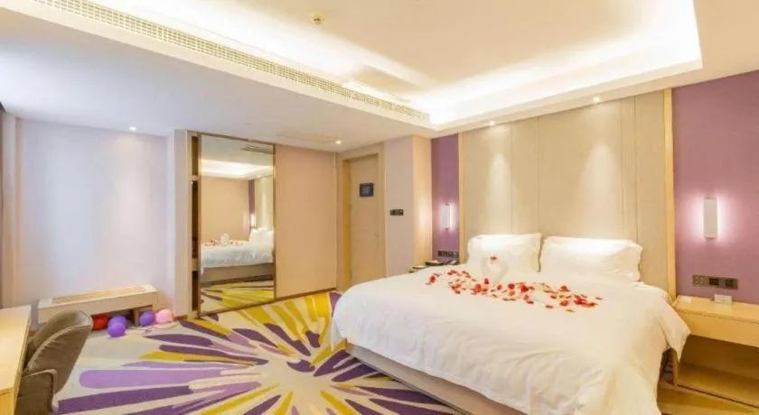 Bed in Lavande Hotel·Wuxue Kanjiang Avenue