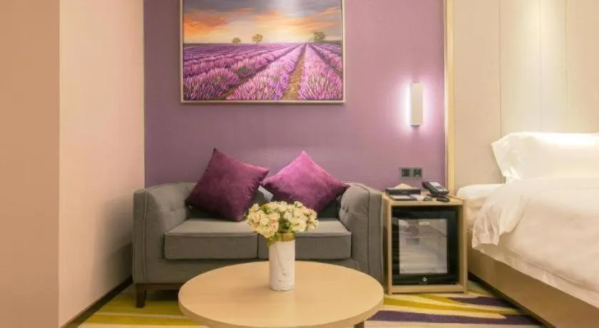 Bed in Lavande Hotel·Wuxue Kanjiang Avenue