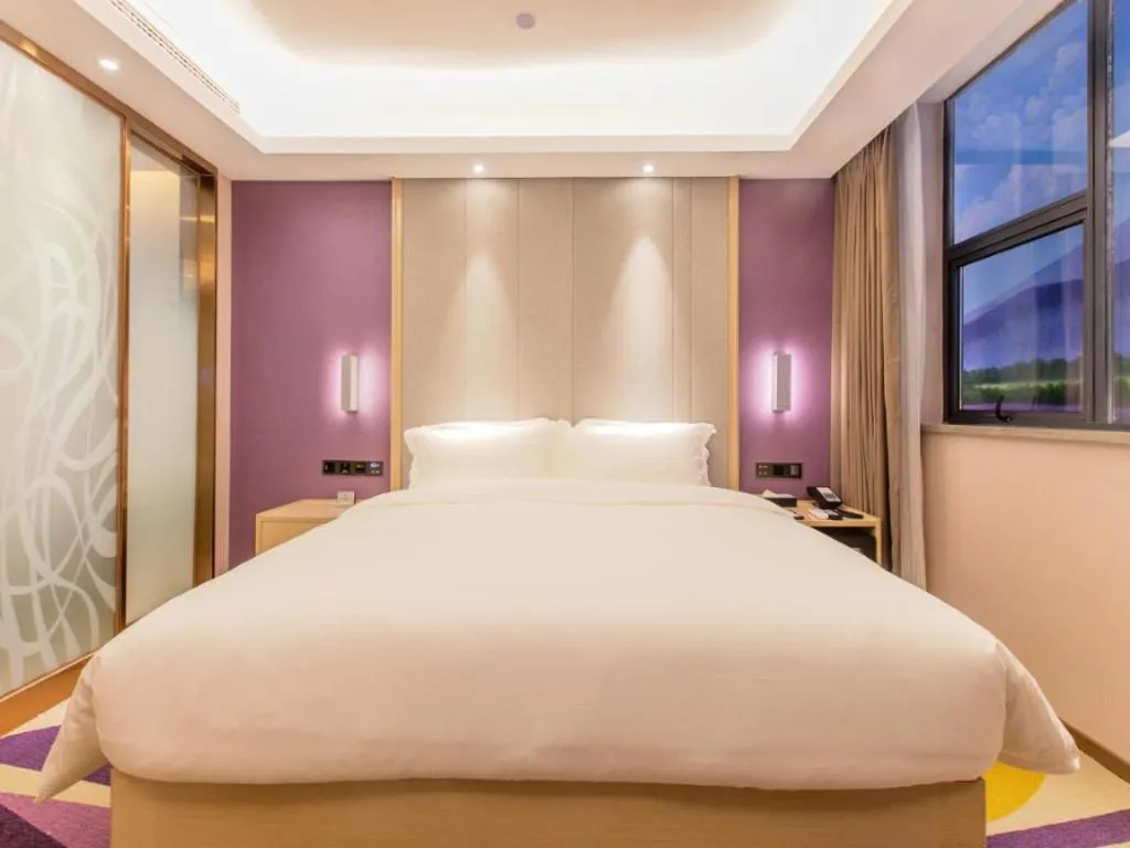 Bed in Lavande Hotel·Wuxue Kanjiang Avenue