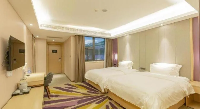 Bed in Lavande Hotel·Wuxue Kanjiang Avenue