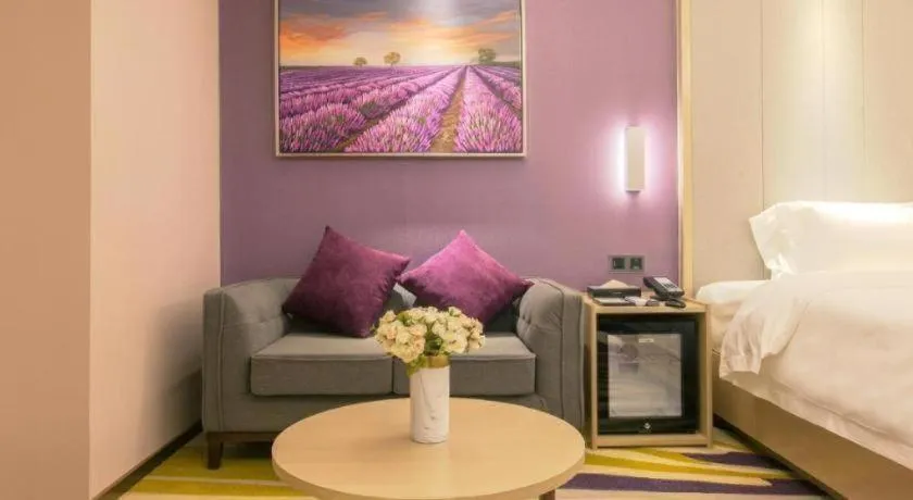 Bed in Lavande Hotel·Wuxue Kanjiang Avenue