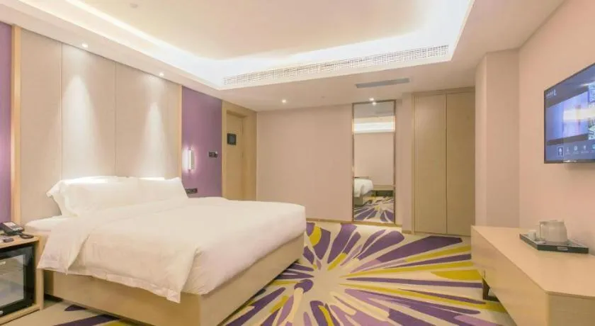 Bed in Lavande Hotel·Wuxue Kanjiang Avenue