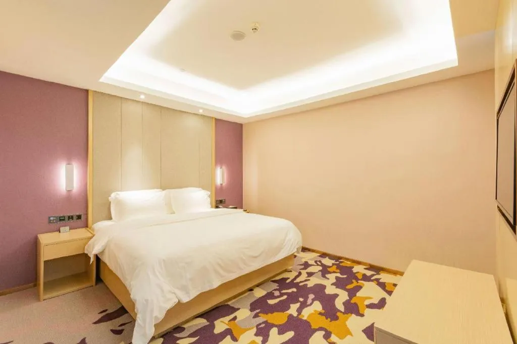 Bed in Lavande Hotel·Wuxue Kanjiang Avenue