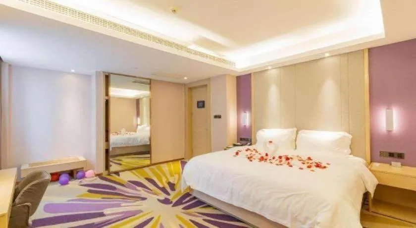 Bed in Lavande Hotel·Wuxue Kanjiang Avenue