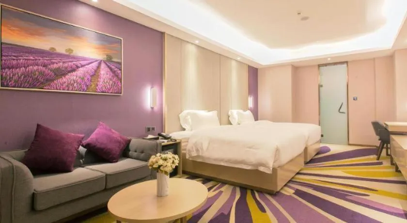 Bed in Lavande Hotel·Wuxue Kanjiang Avenue