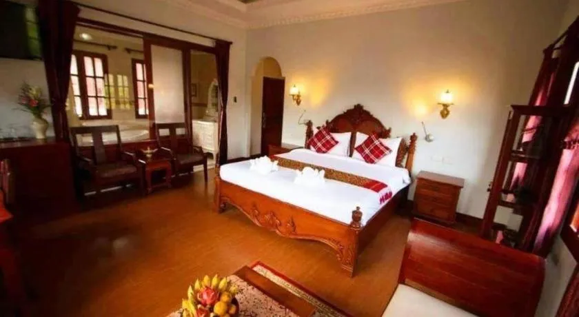 Bed in The View Pavilion Hotel