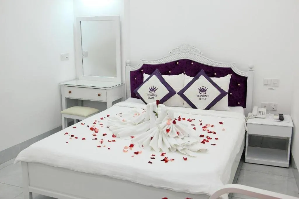Bed in Tran Vinh Hotel