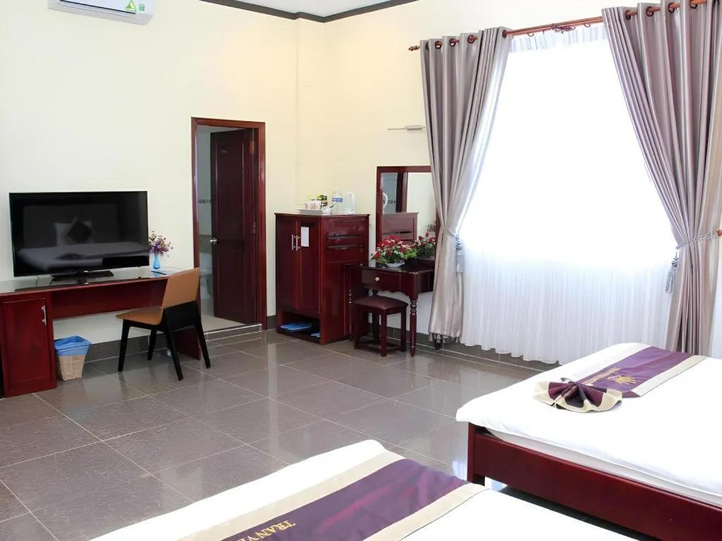 Bed in Tran Vinh Hotel