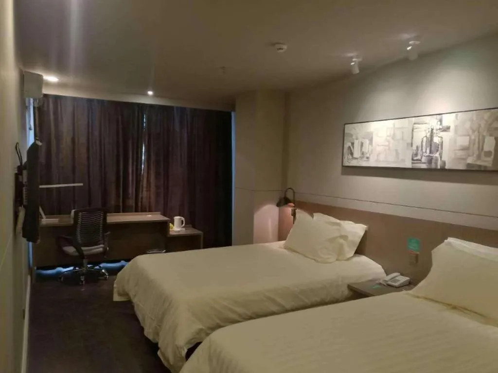 Bed in Jinjiang Inn Style Ningxia Guyuan Beijing Road