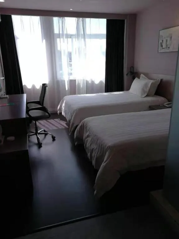 Bed in Jinjiang Inn Style Ningxia Guyuan Beijing Road