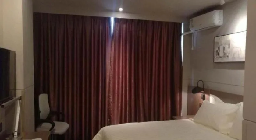 Bed in Jinjiang Inn Style Ningxia Guyuan Beijing Road