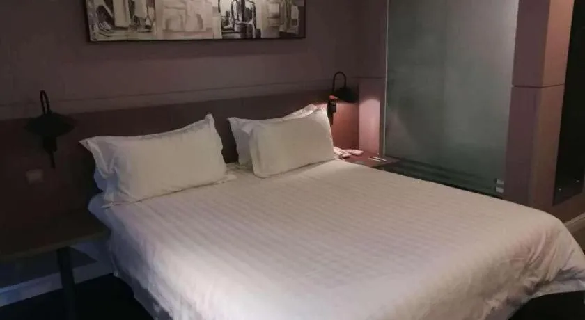 Bed in Jinjiang Inn Style Ningxia Guyuan Beijing Road