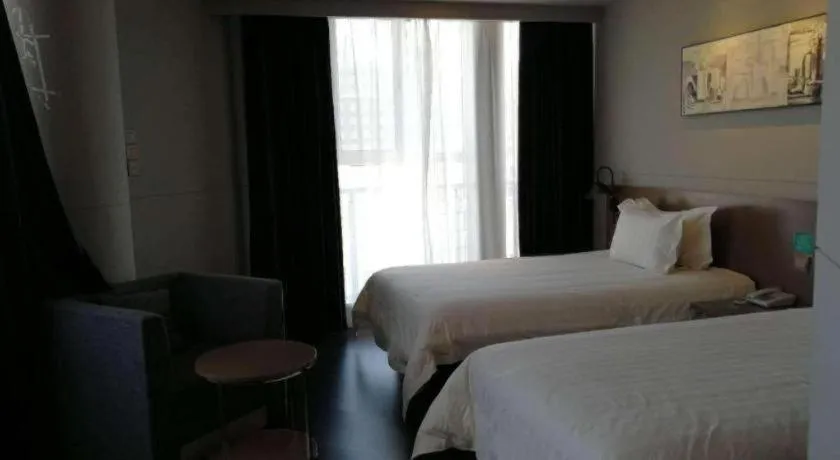 Bed in Jinjiang Inn Style Ningxia Guyuan Beijing Road