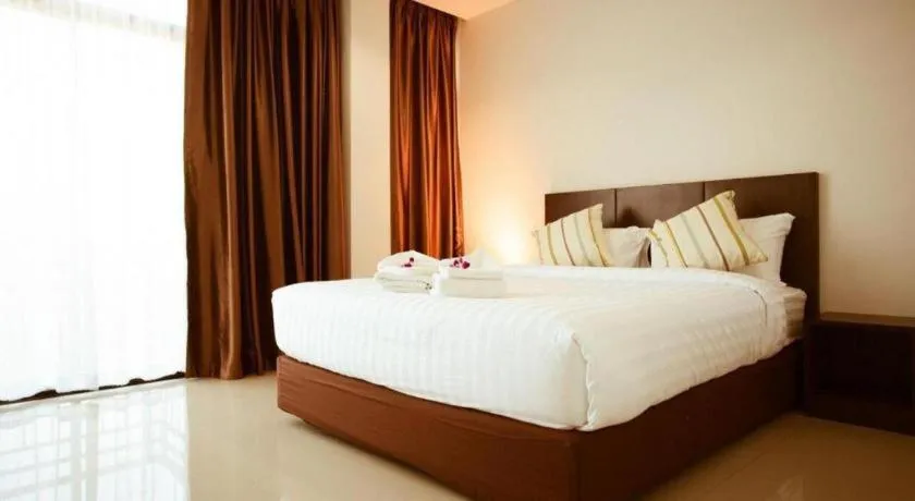 Bed in The Viewpoint Hotel