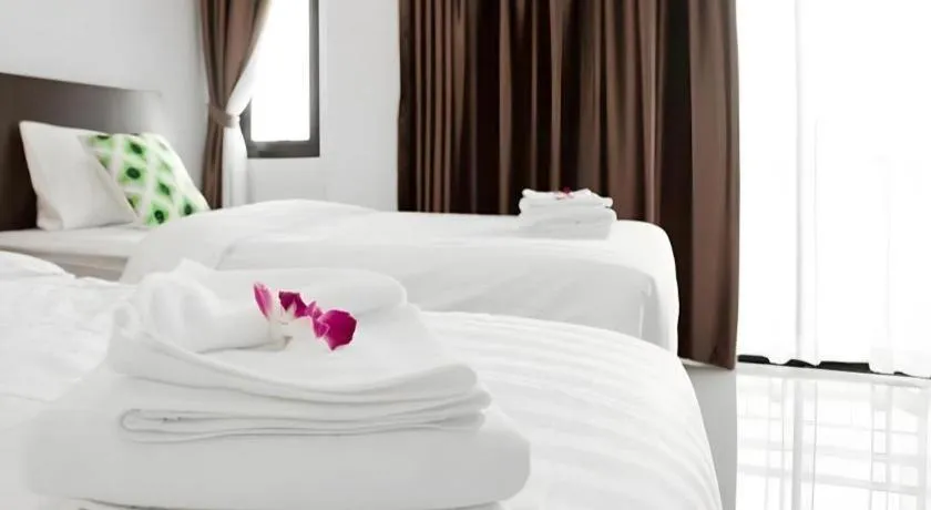 Bed in The Viewpoint Hotel