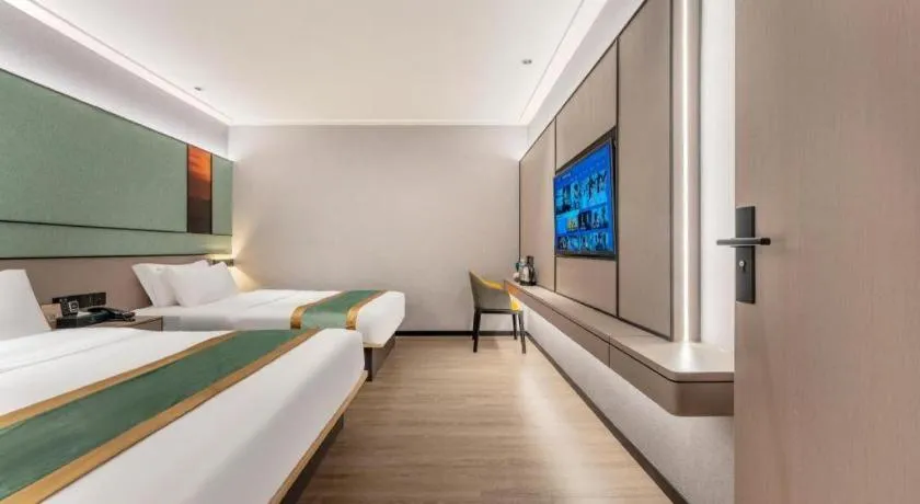 Bed in City Comfort Inn Shantou Jinhu Road Branch