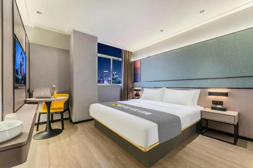 Bed in City Comfort Inn Shantou Jinhu Road Branch