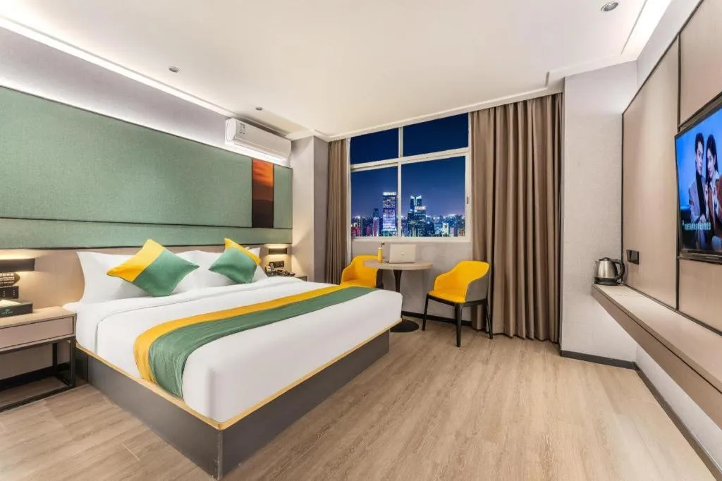 Bed in City Comfort Inn Shantou Jinhu Road Branch