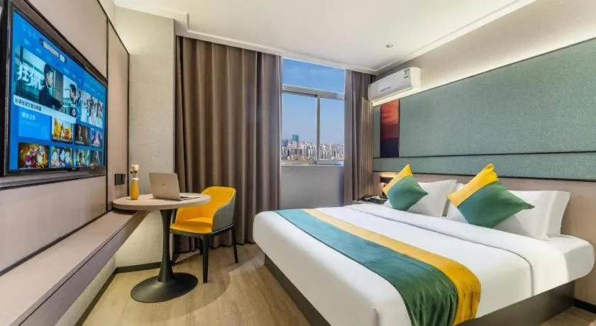 Bed in City Comfort Inn Shantou Jinhu Road Branch