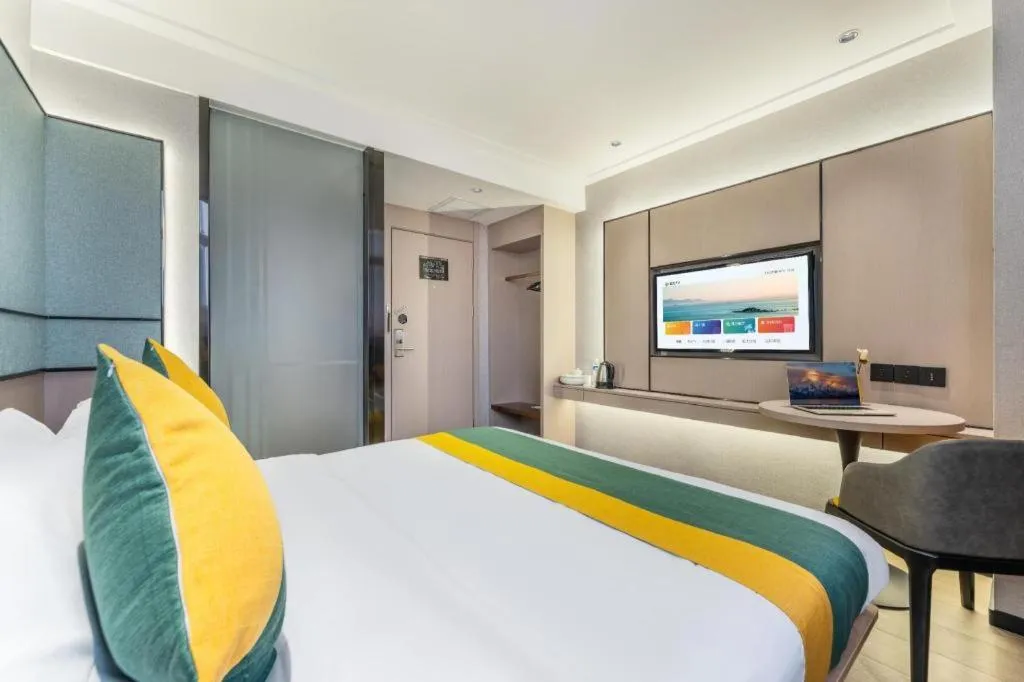 Bed in City Comfort Inn Shantou Jinhu Road Branch