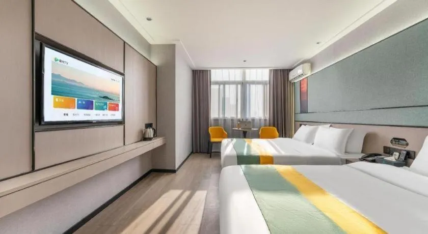 Bed in City Comfort Inn Shantou Jinhu Road Branch