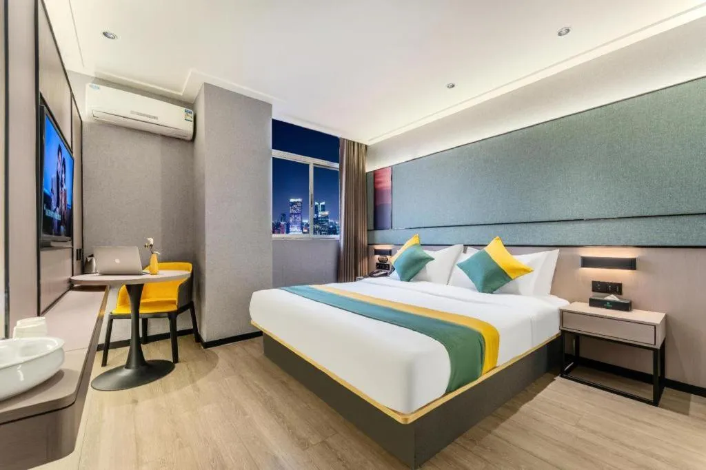 Bed in City Comfort Inn Shantou Jinhu Road Branch