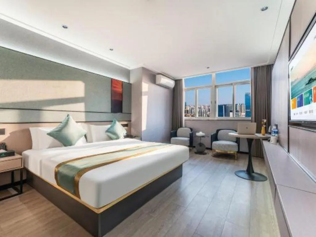 Bed in City Comfort Inn Shantou Jinhu Road Branch