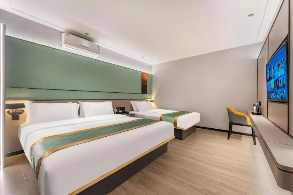 Bed in City Comfort Inn Shantou Jinhu Road Branch