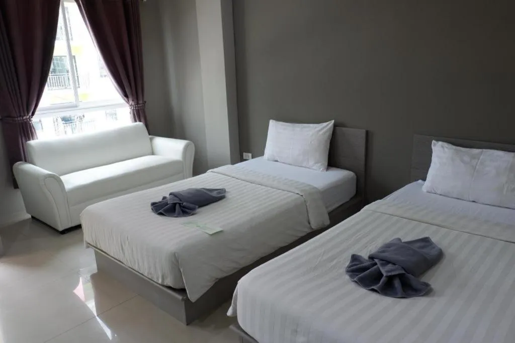 Bed in The Residence Prachinburi