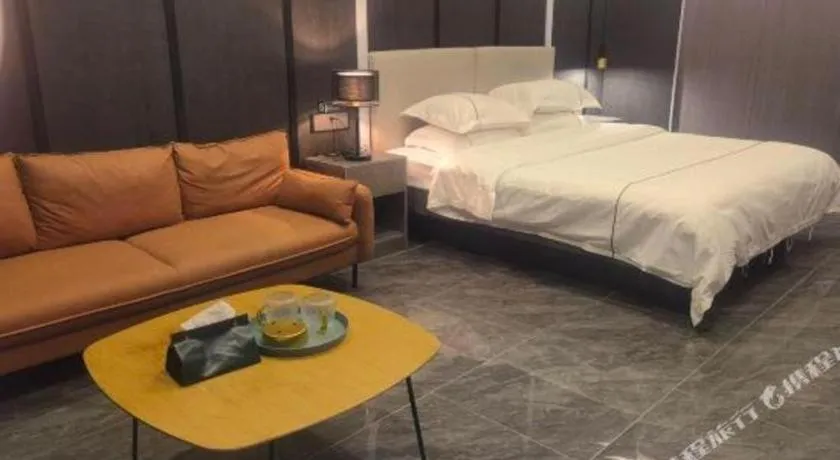 Bed in Haikou Kai Wei Hotel