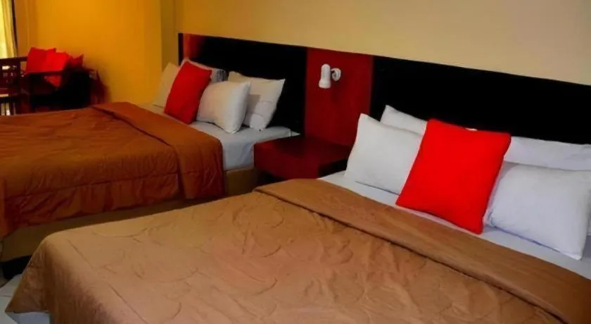 Bed in Augusta Pelabuhan Ratu Hotel