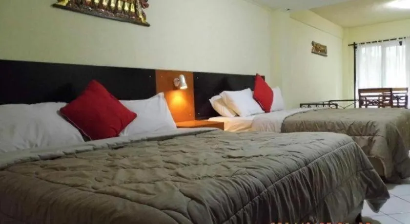 Bed in Augusta Pelabuhan Ratu Hotel